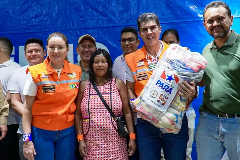 notícia: Estado entrega mais de mil cestas de alimentos a famílias afetadas por incêndios florestais em Redenção