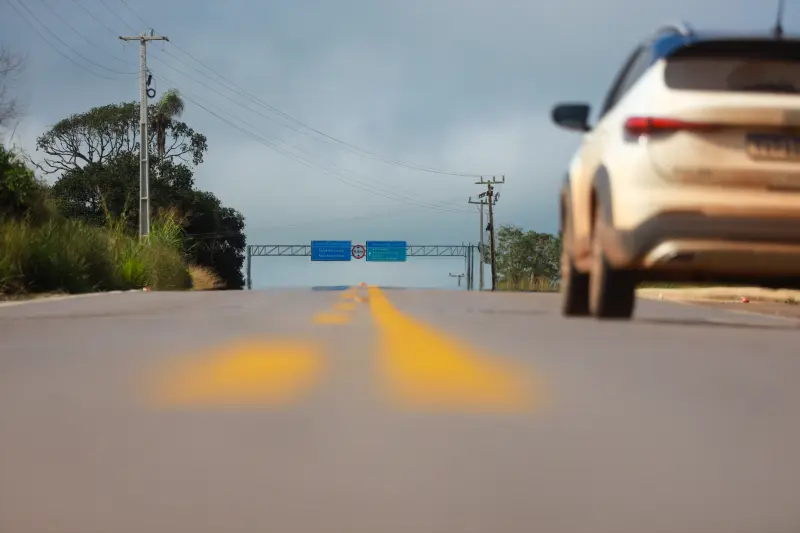 notícia: Governo do Estado entrega primeira etapa da pavimentação da Estrada Transcanadá