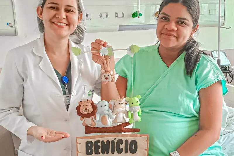 notícia: Hospital de Clínicas investe em ambiente mais acolhedor e humanizado para gestantes