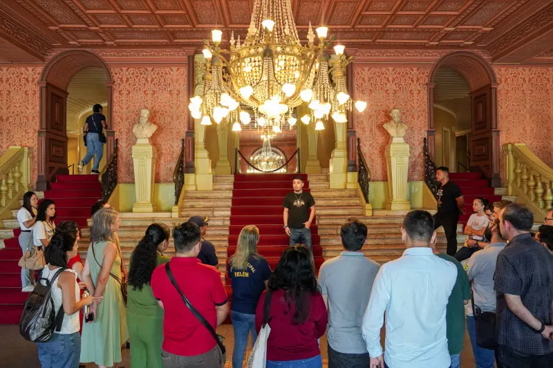 notícia: Theatro da Paz recebe visita do Iphan e avança na candidatura a Patrimônio Mundial da Unesco