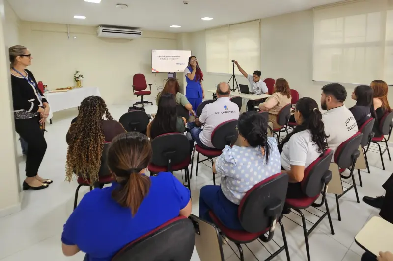 notícia: CIIR capacita servidores do TRE-PA para atendimento a pessoas com TEA