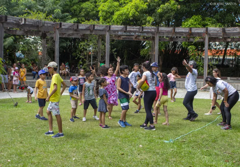 notícia: Mangal das Garça realiza oficina de produção de máscaras para crianças neste domingo
