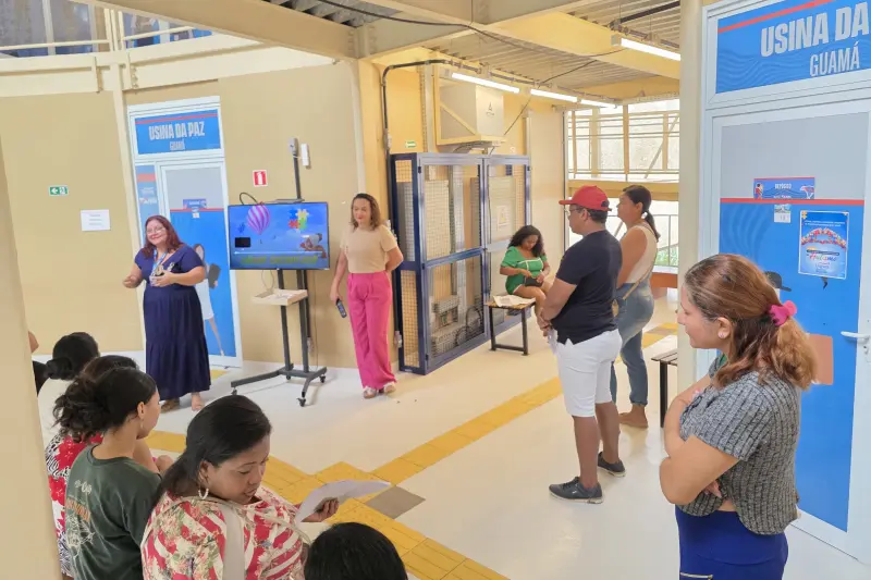 notícia: Equipe de assistentes sociais da PC promove palestras sobre Autismo nas Usinas da Paz