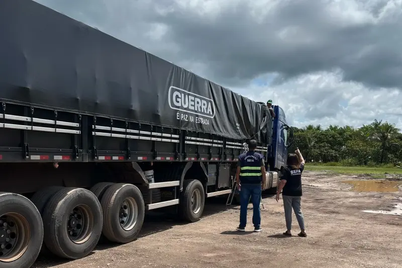 notícia: Sefa apreende 14 toneladas de fumo sem nota fiscal