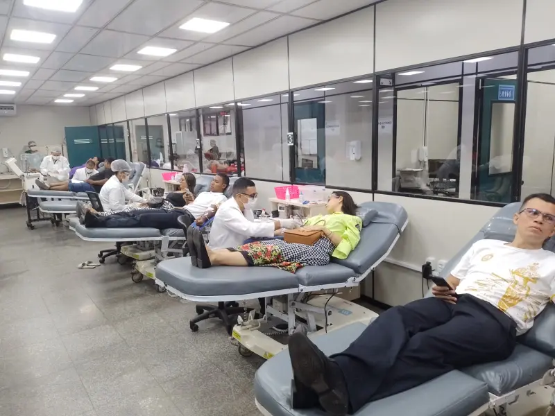 notícia: Campanha da Guarda de Nazaré no Hemopa pode beneficiar mais de 2 mil pessoas com doações de sangue