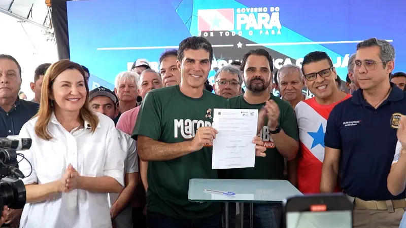 notícia: Governo do Pará e Prefeitura de Marabá firmam convênio para ações de limpeza na cidade