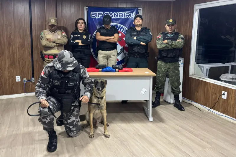 notícia: Operação na Base Candiru prende foragido da Justiça e apreende mais de 5kg de drogas