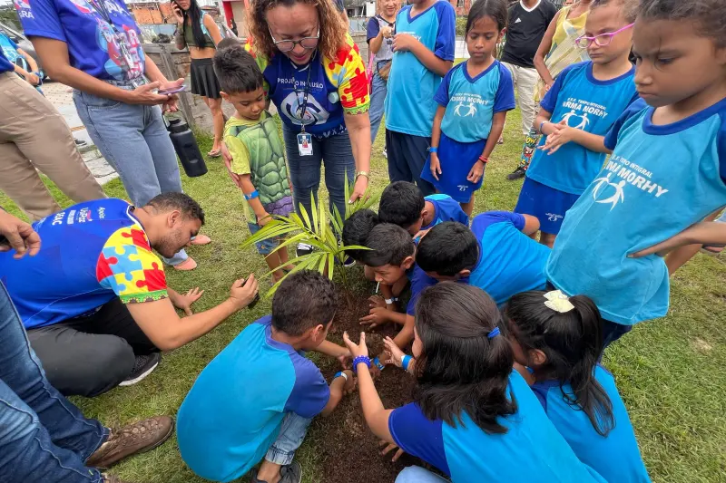 notícia: 'Projeto Regenerar' realiza plantio de mudas na Usina da Paz do Jurunas