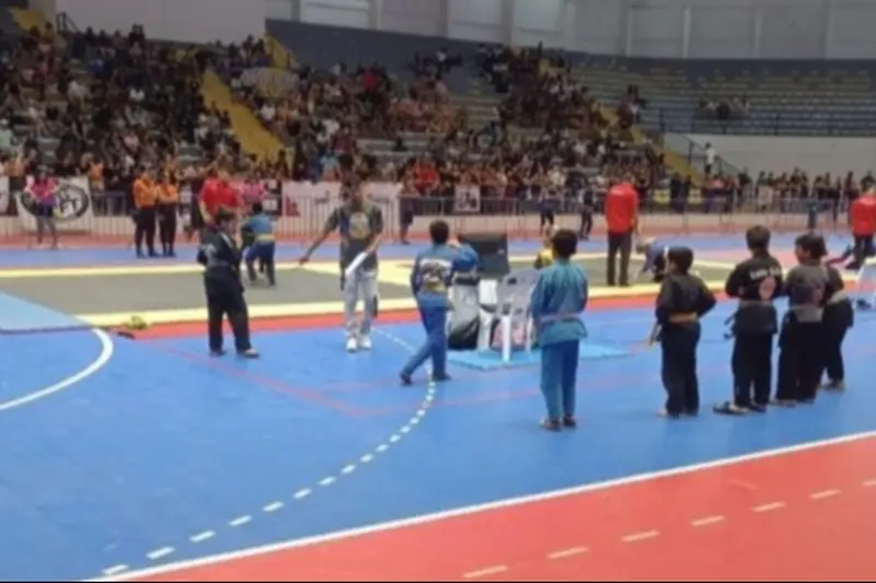 notícia: Com apoio do Governo do Pará, Campeonato de Jiu-Jitsu reúne 260 atletas, na Arena Oeste do Pará