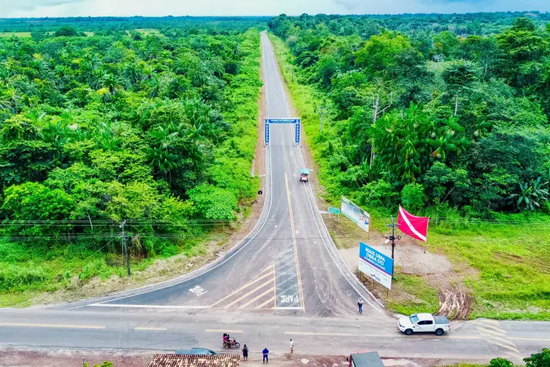 notícia: Nova vicinal do Borralhos garante mais qualidade de vida e desenvolvimento econômico para o nordeste paraense