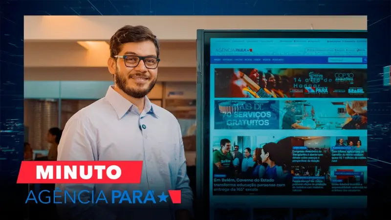 notícia: Minuto Agência Pará: veja os destaques desta quarta-feira (09/04)