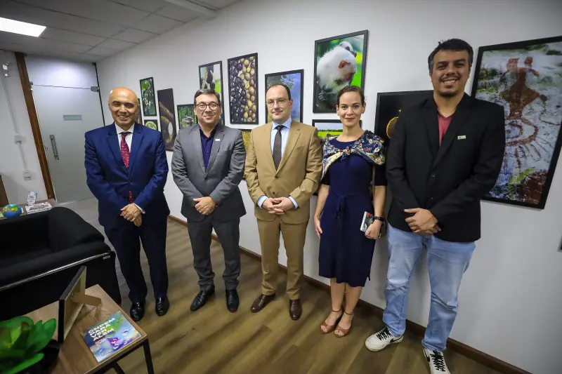 notícia: Embaixador da Hungria discute interesse em intercâmbio científico na Fapespa