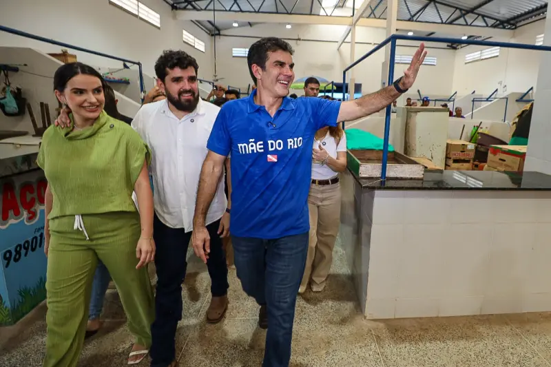 notícia: Governo do Pará entrega Mercado de Peixe e Mercado de Carne, em Mãe do Rio