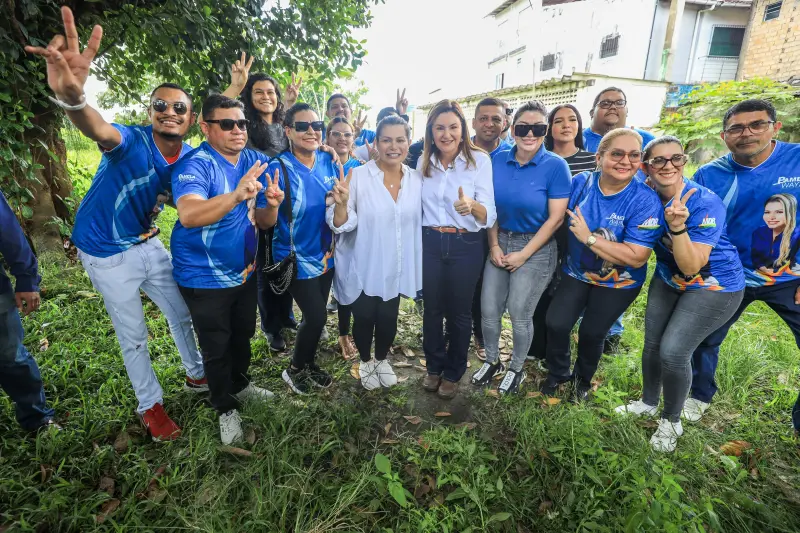 notícia: Vice-governadora visita área onde será construída a segunda Usina da Paz em Ananindeua