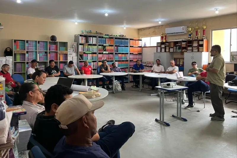 notícia: Conselhos do Parque Estadual Monte Alegre e da APA Paytuna realizam reunião integrada em Monte Alegre