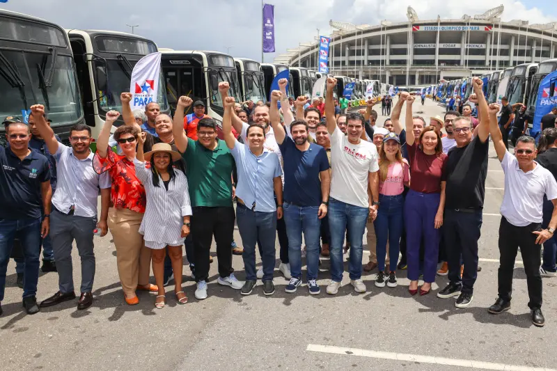 notícia: Governo do Pará faz renovação histórica do transporte público da capital paraense
