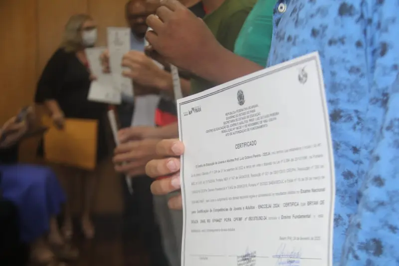 notícia: Fasepa e Seduc realizam cerimônia de certificação dos aprovados no Encceja PPL 