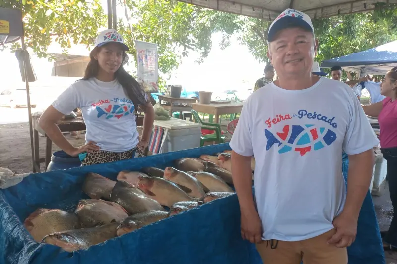 notícia: Feira do Pescado movimenta municípios com variedade e preço acessível