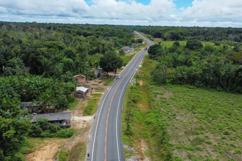notícia: Moradores da PA-159 celebram nova vida após pavimentação da rodovia