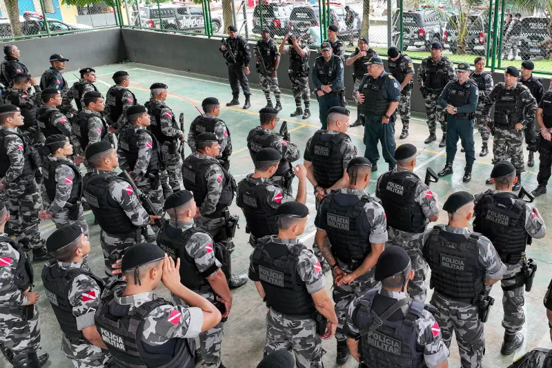 notícia: Segup instala Centro Integrado de Comando e Controle Móvel para reforçar ações de segurança em Ananindeua