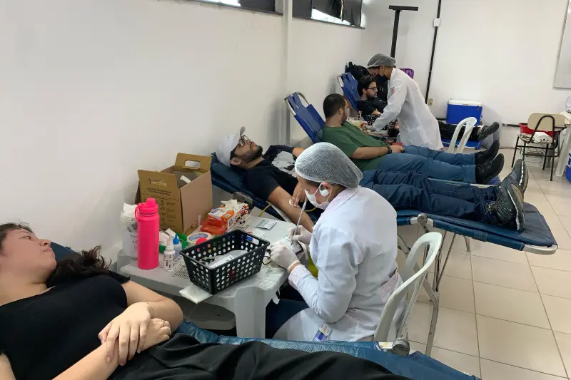 notícia: Fundação Hemopa e Unama realizam campanha de doação de sangue 
