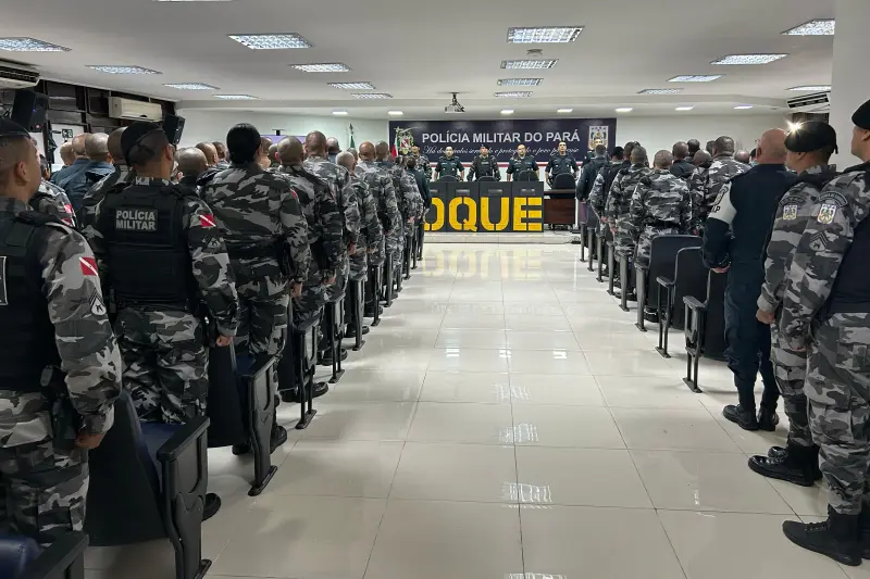 notícia: Polícia Militar inicia nova etapa de formação em operações de choque