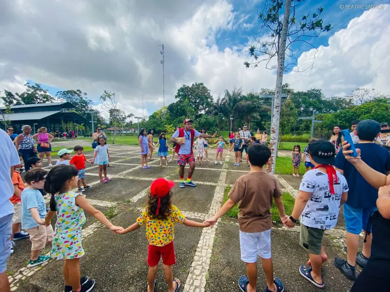notícia: Crianças terão manhã especial com coruja e arte ecológica no Mangal das Garças neste domingo (27)