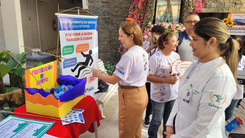 notícia: Em ação interativa, HOL promove educação sobre segurança hospitalar