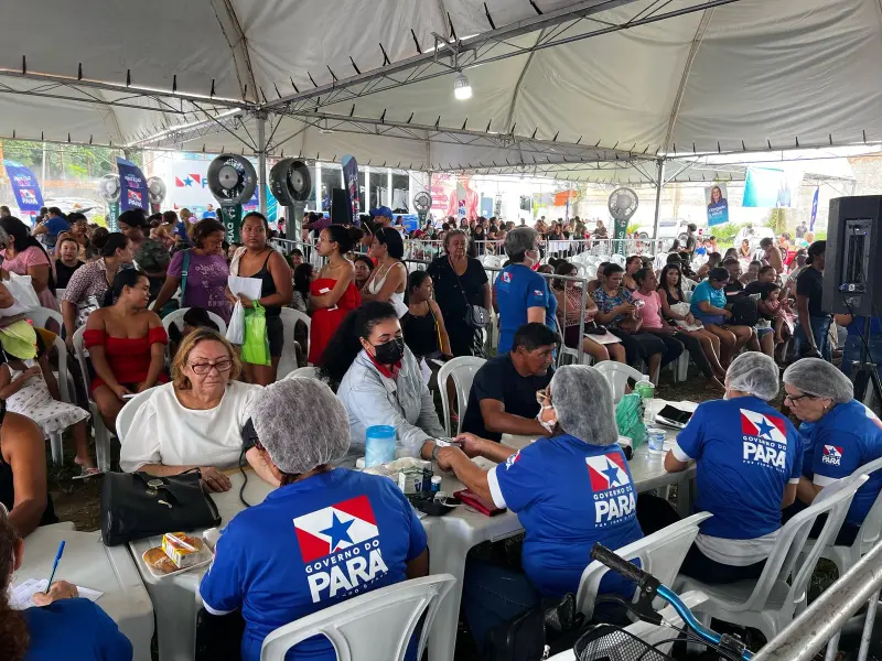 notícia: Programa 'Por Todas Elas' dá sequência a atendimentos de saúde no bairro Águas Lindas, em Ananindeua