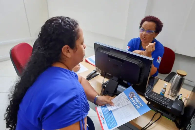 notícia:  Pará registra a maior contratação de jovens aprendizes na região Norte