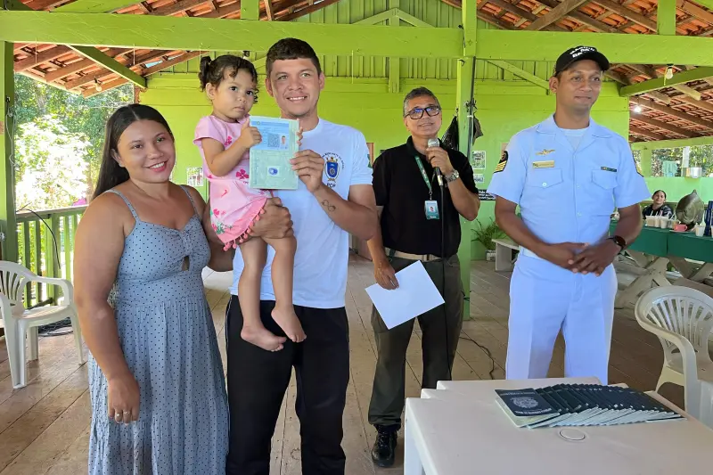 notícia: Parceria garante curso aquaviário para comunitários da Floresta Estadual de Faro