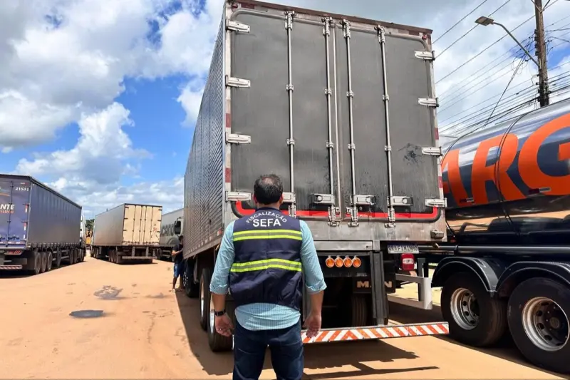 notícia: Sefa apreende mais de 13 mil toneladas de pescado e 50 toneladas de ração em Dom Eliseu 