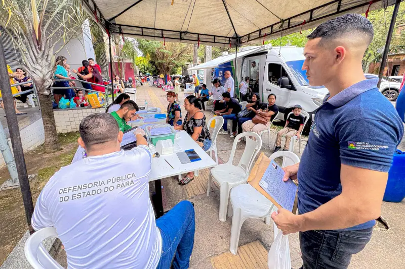 notícia: No Hospital Octávio Lobo, campanha de doação de sangue reforça solidariedade no tratamento de crianças com câncer