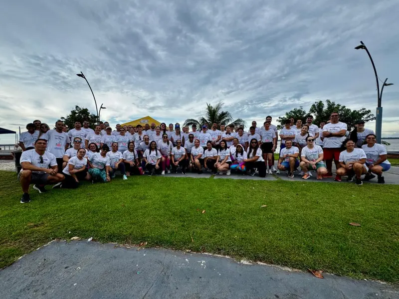 notícia: Segup reúne mais de 100 servidores na Corrida e Caminhada para promoção de bem-estar