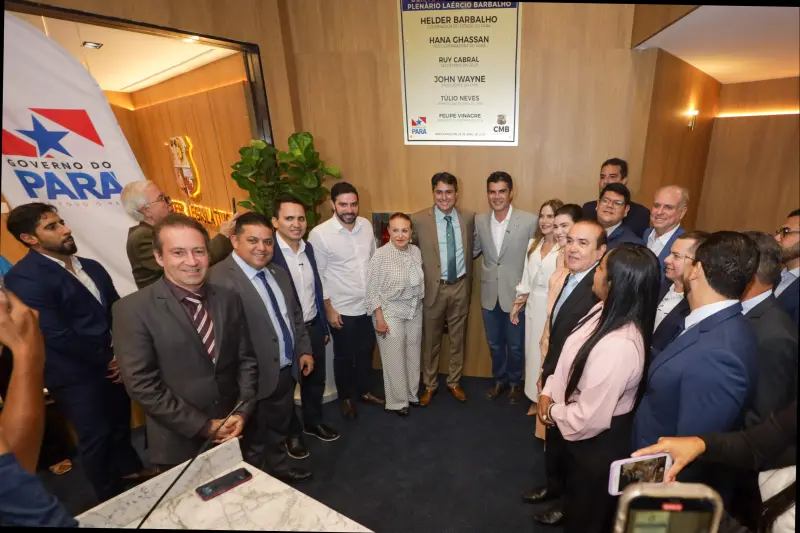 notícia: Governo do Pará entrega obra da sede Câmara Municipal de Belém nesta segunda-feira (28)