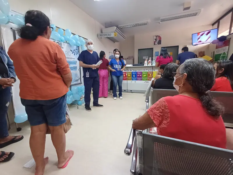 notícia: Hospital Regional de Santarém orienta sobre prevenção e combate ao câncer de esôfago