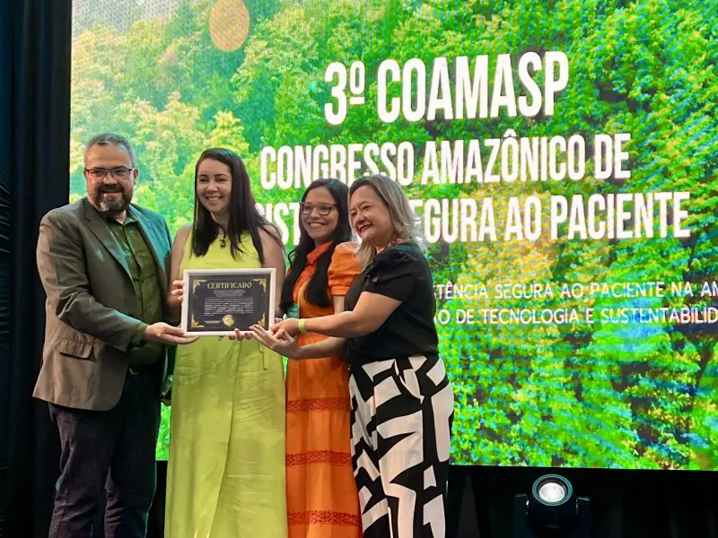 notícia: Estudo sobre segurança do paciente do Hospital Oncológico Infantil conquista primeiro lugar