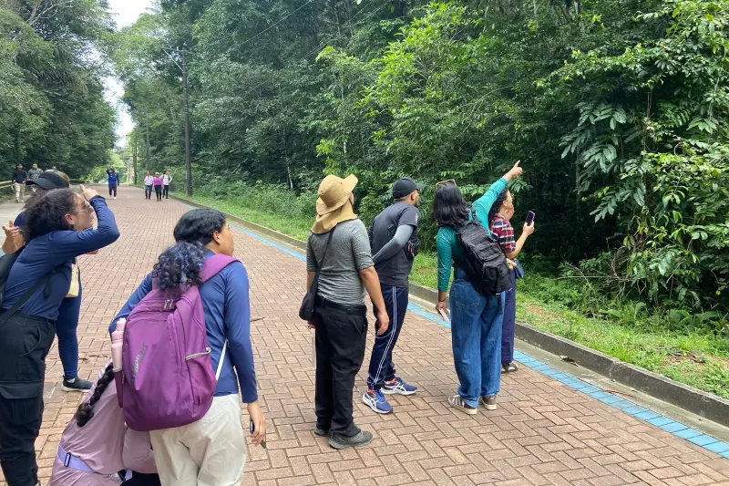 notícia: Ideflor-Bio promove palestra sobre boas práticas de observação da fauna