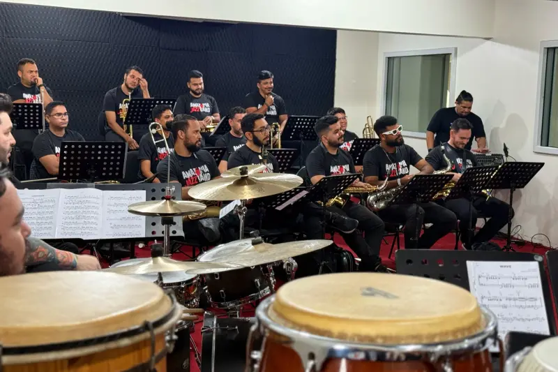 notícia: Saxofonista Léo Gandelman realiza workshop no Theatro da Paz em parceria com a Amazônia Jazz Band