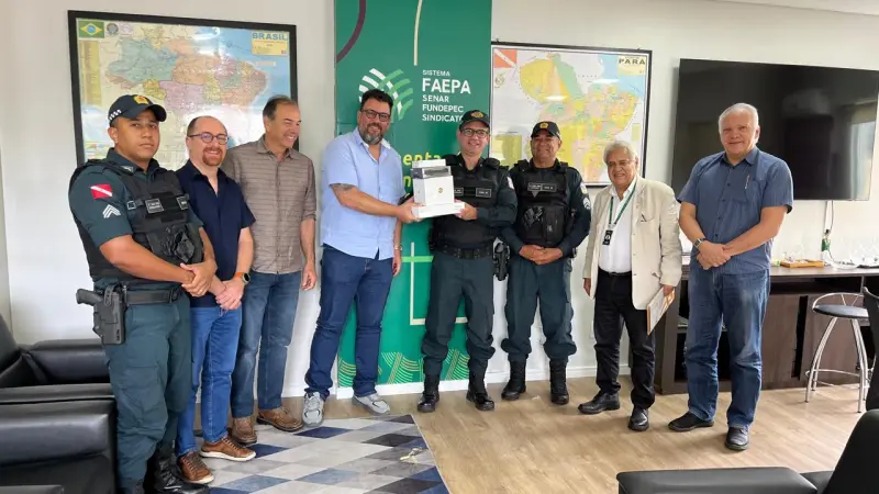 notícia: Faepa doa equipamentos para reforçar patrulhamento rural no Marajó