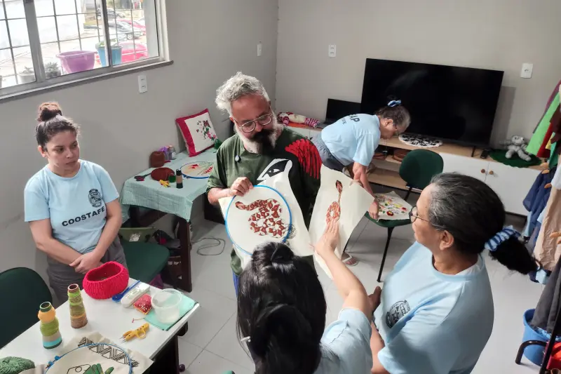 notícia: Projeto 'Sons de liberdade': criador do figurino elogia trabalho de mulheres custodiadas na 'Ópera Cobra Norato'