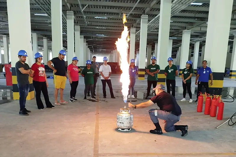 notícia: Brigada de Incêndio do PSRM reforça segurança de pacientes e profissionais 