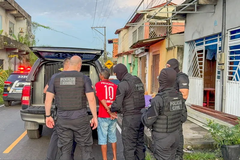 notícia: Polícia Civil do Pará prende cerca de 40 pessoas envolvidas em crimes violentos