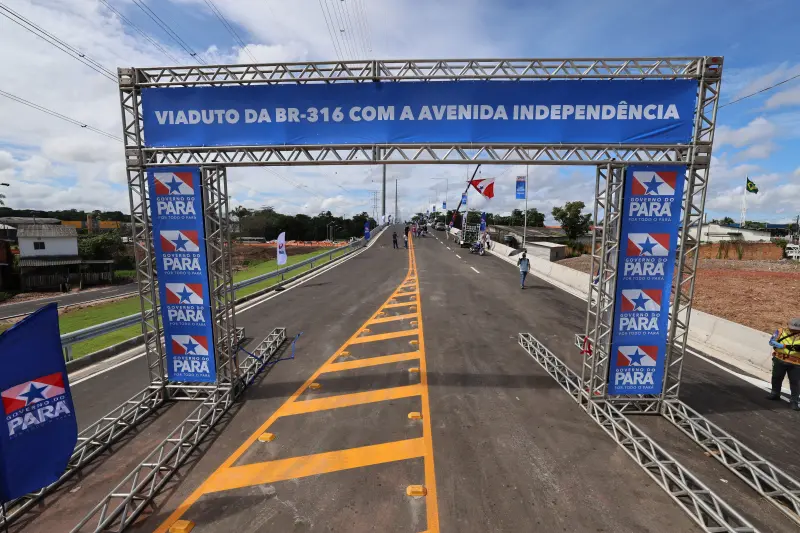 galeria: Agenda do governo do estado - Viaduto BR com independencia.