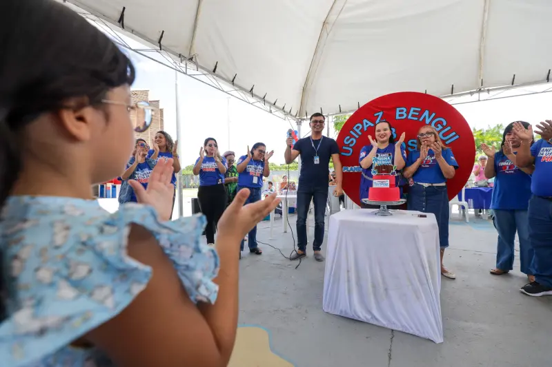 notícia: População celebra três anos de funcionamento da UsiPaz Bengui com programação especial