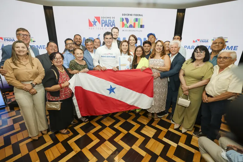 notícia: Governo do Pará lança pacote macroeconômico para desenvolvimento social e combate à fome