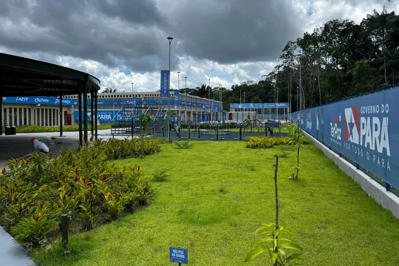 notícia: Seac vistoria fase final da obra e prepara entrega da Usina da Paz de Benevides