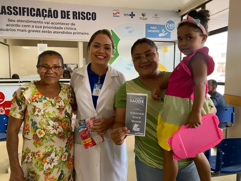 notícia: Hospital Geral de Tailândia orienta usuários sobre uso seguro de medicamentos