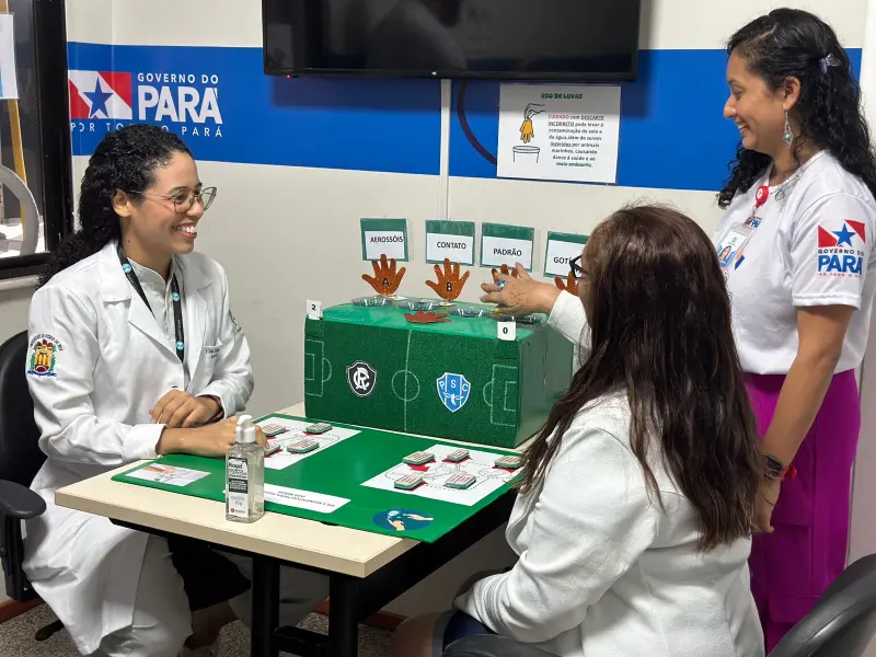 notícia: HC destaca higienização das mãos como medida preventiva vital contra infecções