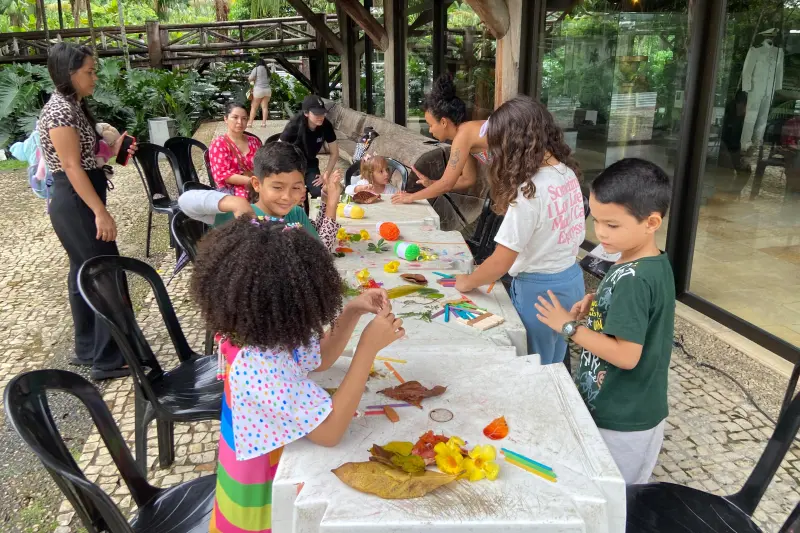 notícia: Mangal das Garças oferece oficina em comemoração ao Dia das Mães 